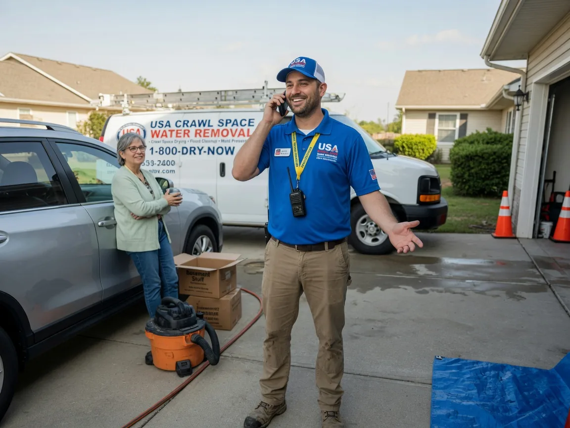 Crawl Space Water Removal Rivervale, AR FAQs